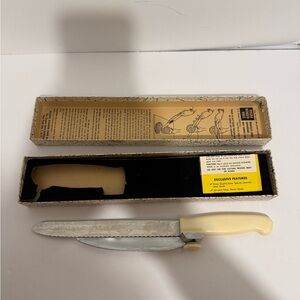 Vintage Deluxe Magna Wonder Knife Adjustable Food Slicer W/Box 1961 Switzerland